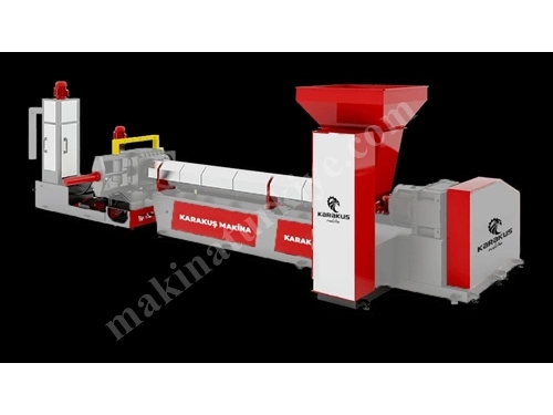 Plastik Granül Extruder Makinası