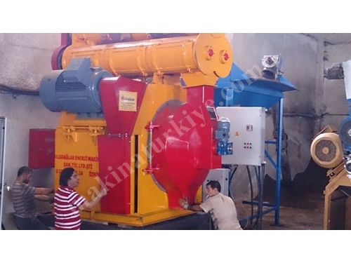 6-8 Ton/Saat Prina Atık Pelet Pres Makinası