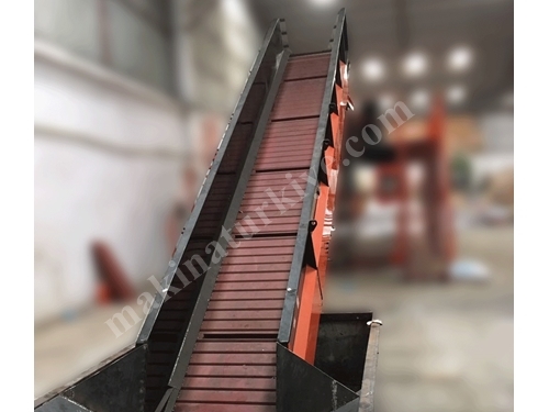 20 Metre Çelik Bantlı Atık Geri Dönüşüm Konveyörleri