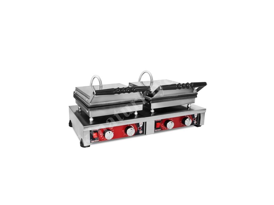 Çiftli Çicek Model Waffle Pişirme Makinası