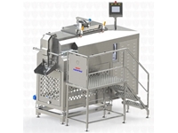 Machine automatique de cuisson à sec et pétrissage de fromage - 0