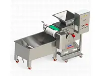 Maschine zur Herstellung von Marmor-Mozzarella-Käse