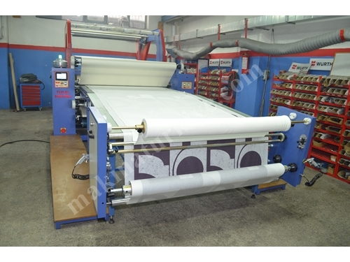 1800 mm Metraj ve Parça Kumaş Kağıt Transfer Süblimasyon Baskı Makinesi
