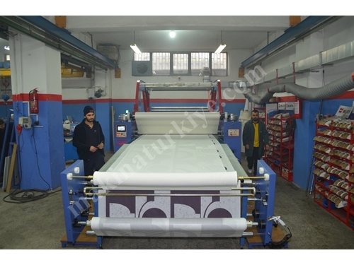 1800 mm Metraj ve Parça Kumaş Kağıt Transfer Süblimasyon Baskı Makinesi