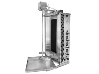 4'Lü Elektrik Üstten Motorlu Döner Ocağı - 0