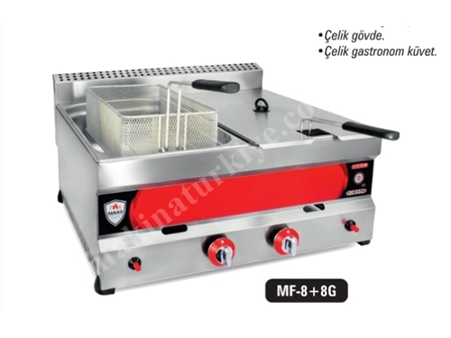 Gazlı 10 Litre Endüstriyel Fritöz