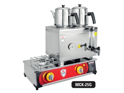 15'Lik Pleytli Gazlı Kaynaklı Çay Makinası - 1
