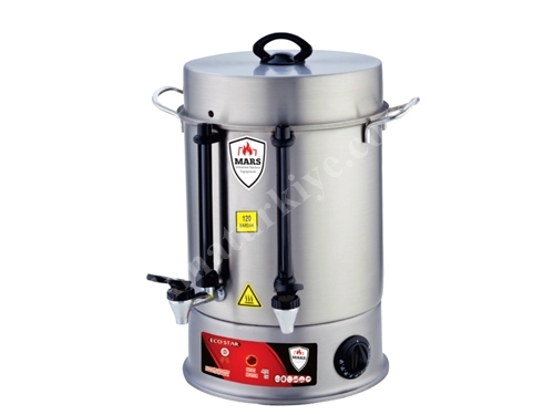 60 Bardak Metal Basmalı Musluklu Çay Makinası