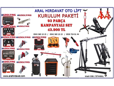93 Parça Oto Servis Seti