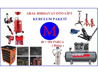 40+184 Parça Oto Servis Seti