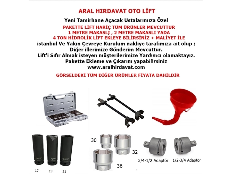 69 Parça Oto Servis Seti