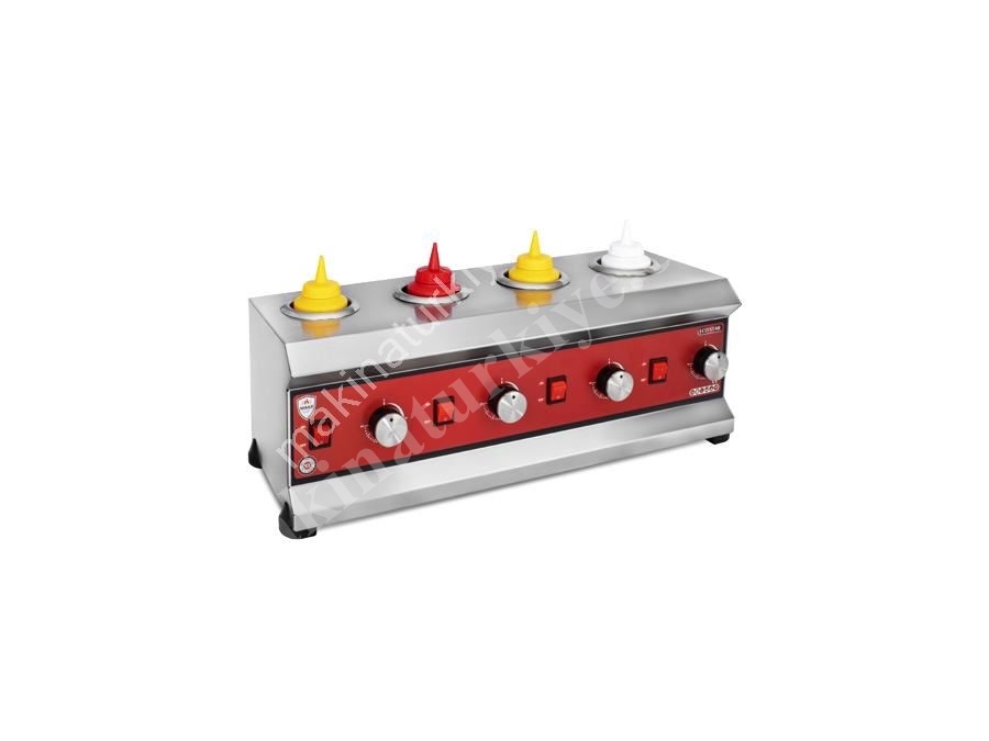 4 Stainless Sauce Bain-Marie