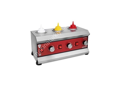 Triple Stainless Sauce Bain-Marie - 0