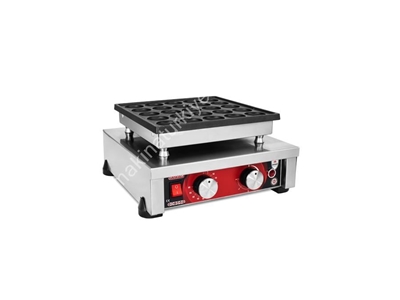 Coverless Single Round Bubble Waffle Baking Machine - 0