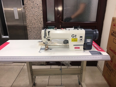 12 Mm Otomatik Düzeltmeli Deri Dikiş Makinası
