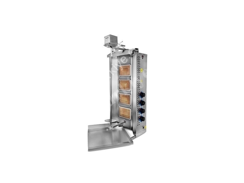 Gas 4 Top Motor Doner Machine