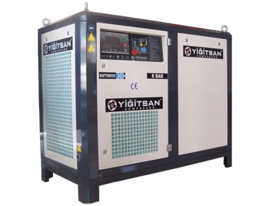 45 Kw 6,2 M3 / Dk İnvertörlü Vidalı Kompresör - 1