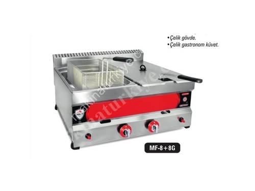 3+3 Liter Electric Industrial Fryer