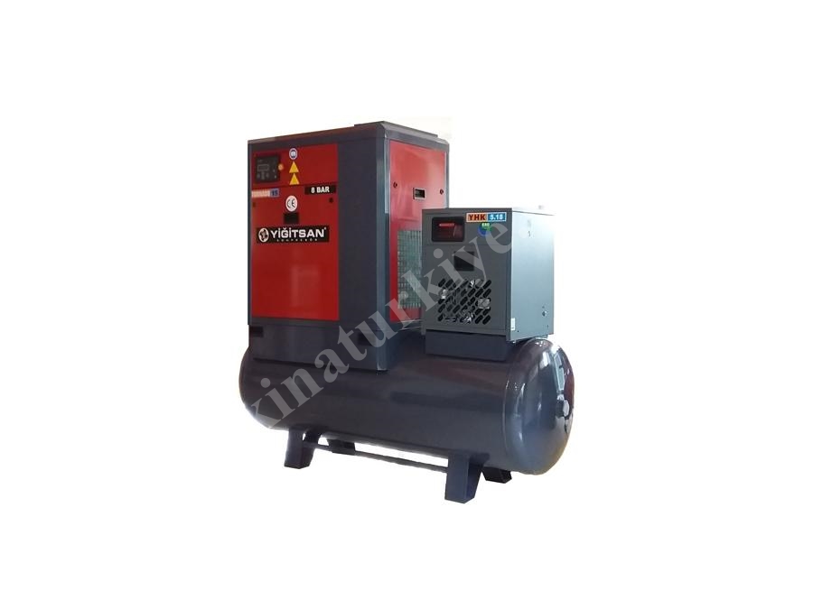 5,5 Kw 0,69 M3 / Dk Vidalı Kompresör