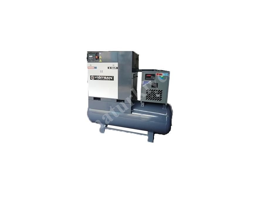 5,5 Kw 0,69 M3 / Dk Vidalı Kompresör