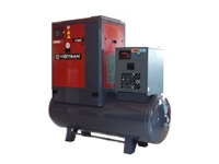 7,5 Kw 0,9 M3 / Dk Vidalı Kompresör - 4