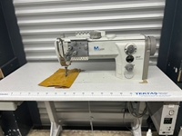 667 Extra Large Leather Flatbed Sewing Machine - 1