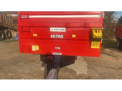 12 Ton Tandem Yük Taşıma Römorku - 5