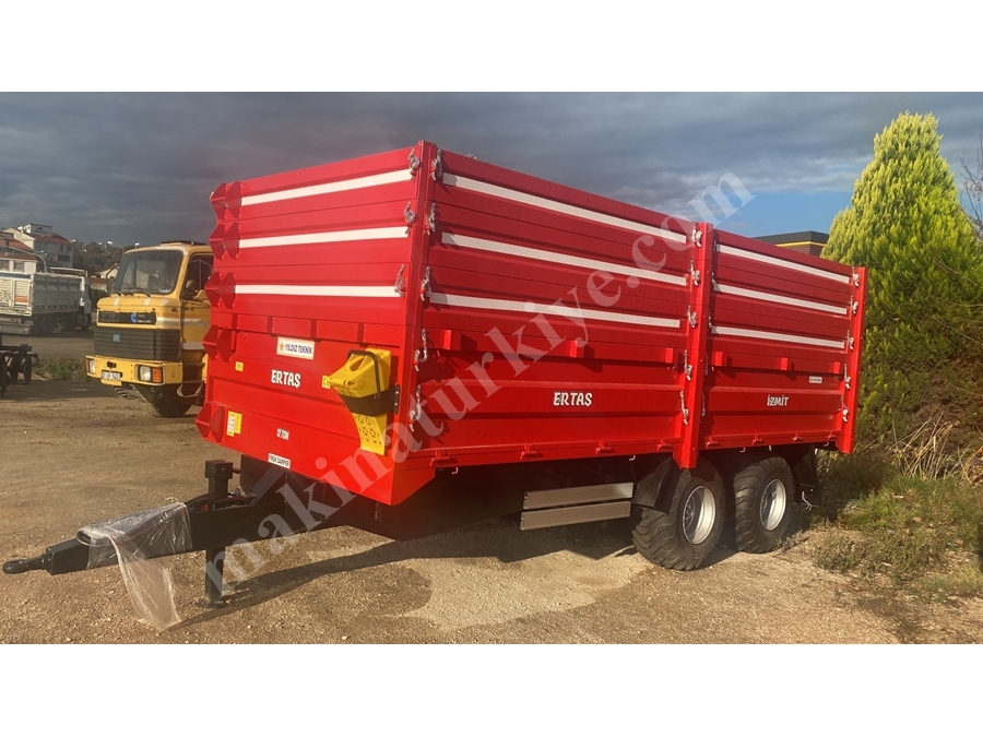 12 Ton Tandem Yük Taşıma Römorku