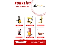 1,8 Ton 4700 Mm Triplex Asansör Akülü Forklift - 2