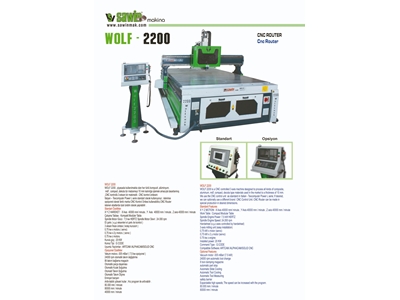 3 Eksen Ahşap Cnc Router - 1
