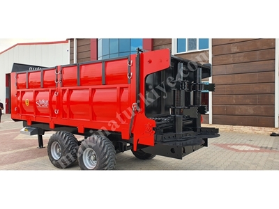 10 m3 Solid Fertilizer Spreader Trailer - 3