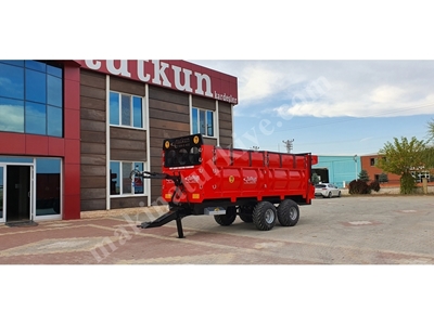 10 m3 Solid Fertilizer Spreader Trailer - 1