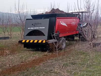 Kgdb Garden Type Solid Fertilizer Distribution Trailer