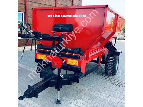 6 m3 Solid Fertilizer Spreader Trailer