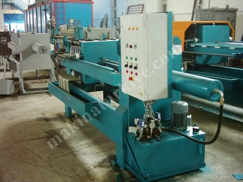 Filtre-presse de recyclage d'huile usagée à plaques de 500x500 mm
