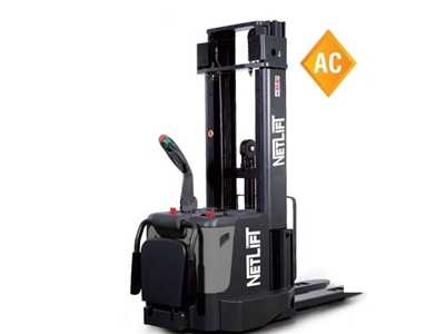 1500 Kg 3400 mm Kumandalı Akülü İstif Makinası