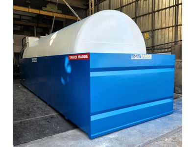 35.000 Litre Kapasiteli Taşma Havuz Sistemli Pompalı Mobil Yakıt Tankı - 7