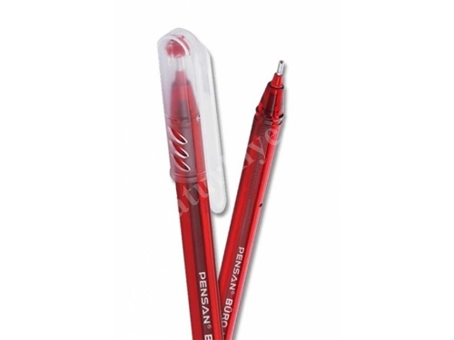 Pensan Tükenmez Kalem Büro 1,0 Mm Kırmızı