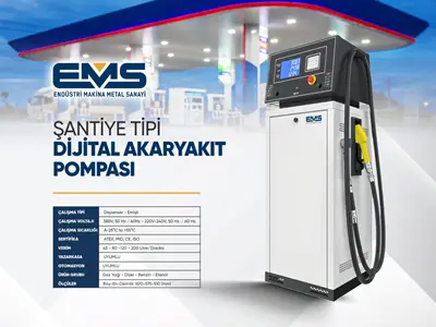  Dijital Akaryakıt Pompası - Otomasyon Uyumlu