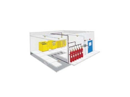 Gazlı Otomatik Söndürme Sistemi
