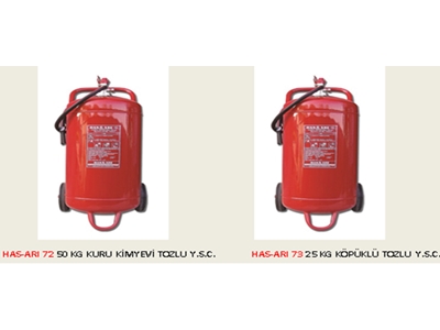 50 Kg Kuru Kimyevi Tozlu Yangın Söndürme Tüpü - 0