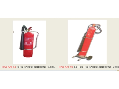 5 Kg Karbondioksitli Yangın Söndürme Tüpü - 0