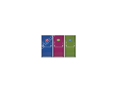 Colorful Fire Exit Door - 0