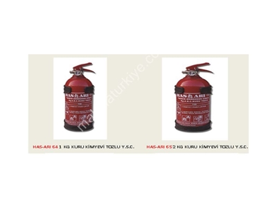 1 Kg Dry Chemical Powder Fire Extinguisher - 0