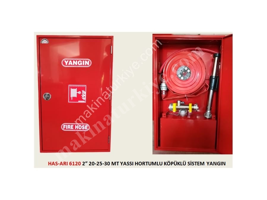 20-30 Meter Flat Hose Foam Fire Cabinet