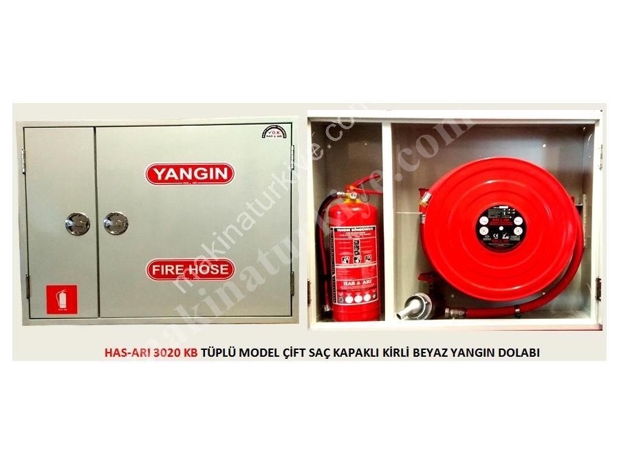 White Water Fire Cabinet With Tube Double Sheet Cover