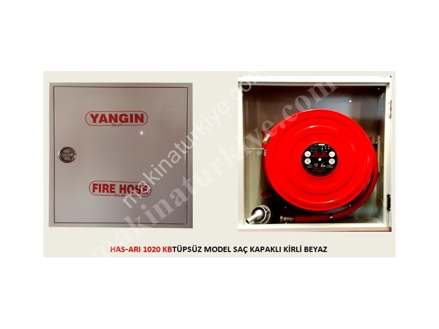 White Water Fire Cabinet With Tubeless Hair Cover
