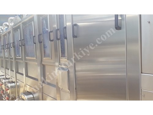 1200 Şişe / Saat (19 Litre) Damacana Şişe Yıkama Makinası