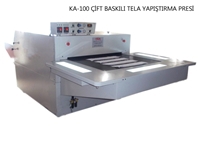 100 Cm Çift Bakılı Tela Yapıştırma Presi