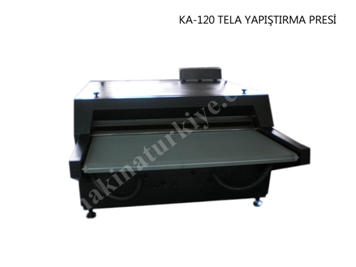 120 Cm Çift Baskılı Tela Yapıştırma Presi